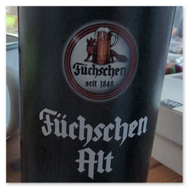 Flasche Füchschen Alt