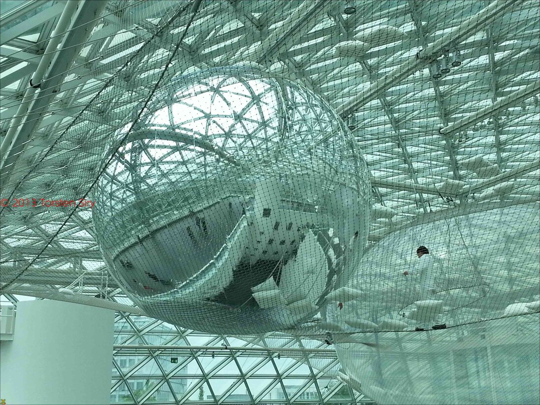 Museumsausstellung moderne Kunst